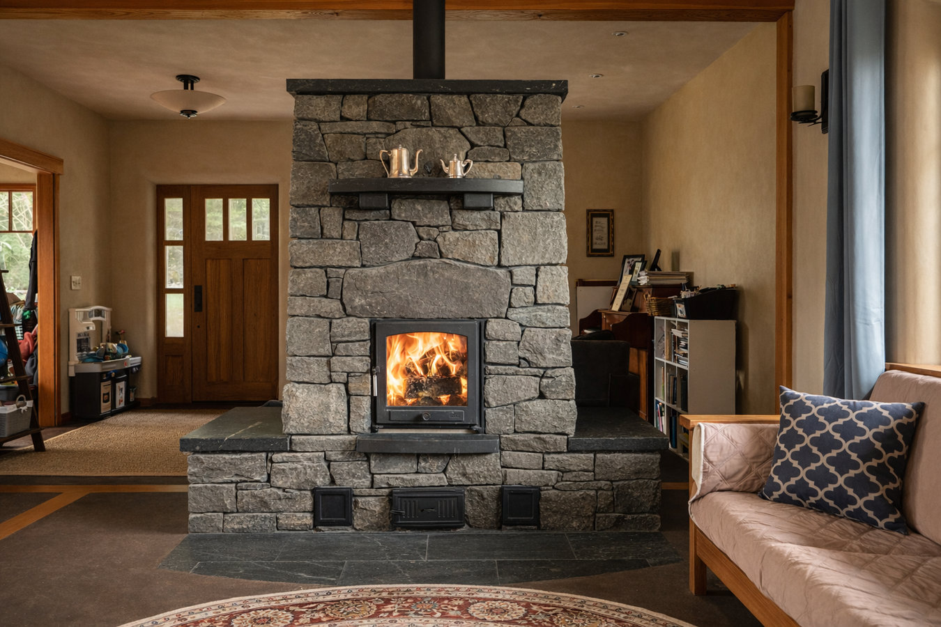 Fireplace installation in Pomona, CA
